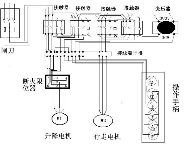 電動(dòng)葫蘆接線圖